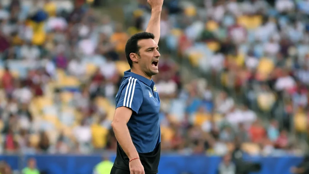 rio de janeiro brazil june 28 2019soccer coach lionel scaloni
