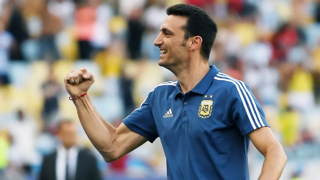 rio de janeiro brazil june 28 2019soccer coach lionel scaloni