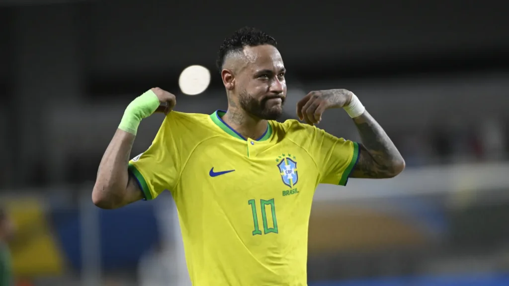 rio de janeirobrazil march 10 2023 player neymar jr in