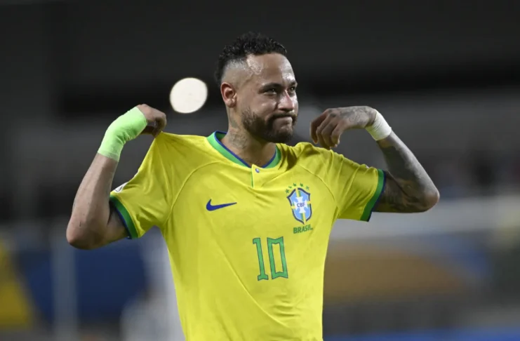 rio de janeirobrazil march 10 2023 player neymar jr in