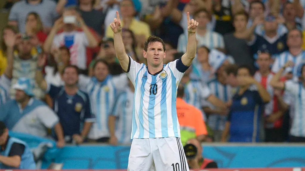 rio de janeiro june 15 2014 argentinian soccer player leonel