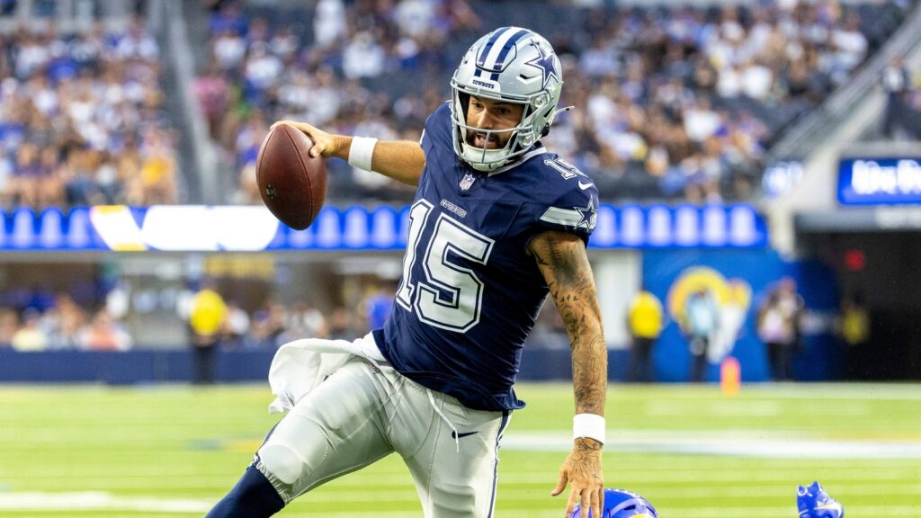 Dallas Cowboys quarterback Will Grier