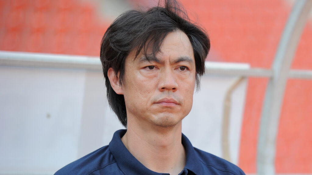 Hong Myung-bo, the former head coach of the South Korean national football team