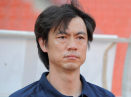 Hong Myung-bo, the former head coach of the South Korean national football team
