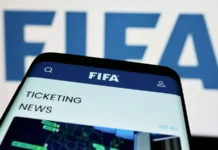 Argentina-Spain World Cup final drives higher ticket prices stuttgart germany 06252024 mobile phone with webpage of federation