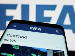 Argentina-Spain World Cup final drives higher ticket prices stuttgart germany 06252024 mobile phone with webpage of federation