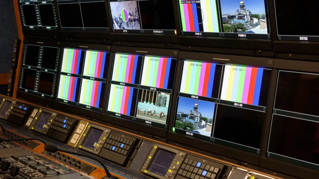 Television broadcast gallery