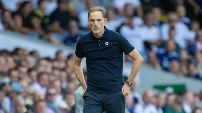 thomas tuchel manager of chelsea during the first half Thomas Tuchel manager of Chelsea