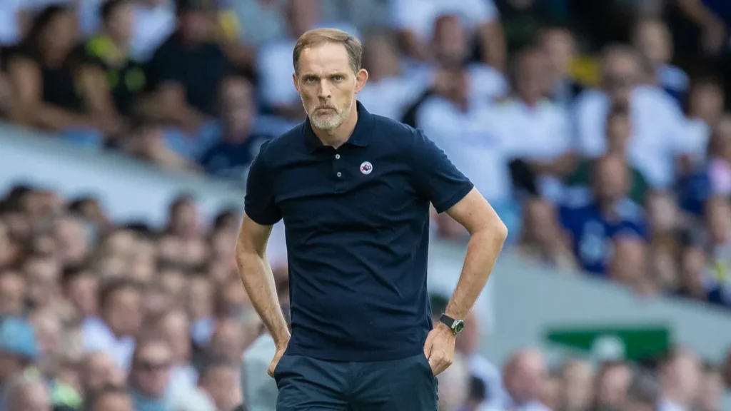 Focus shot of Thomas Tuchel