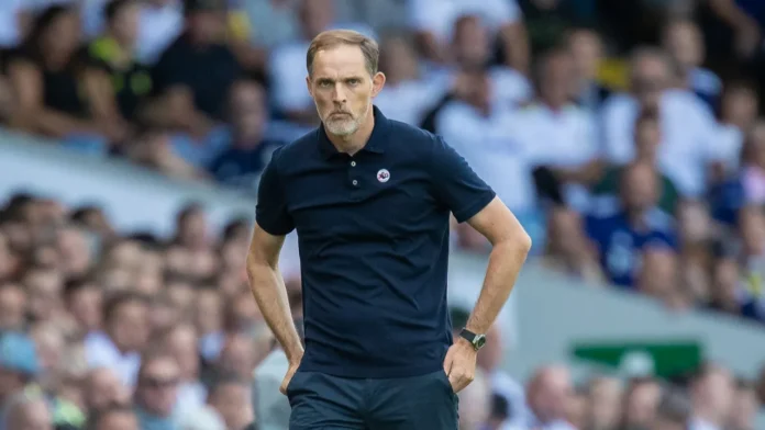 Focus shot of Thomas Tuchel