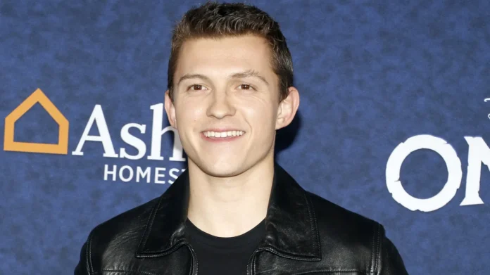 tom holland at the world premiere of disney and pixars Tom Holland at an event