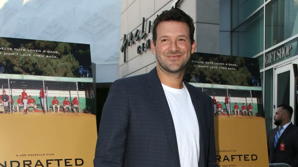Tony Romo is a football quarterback.