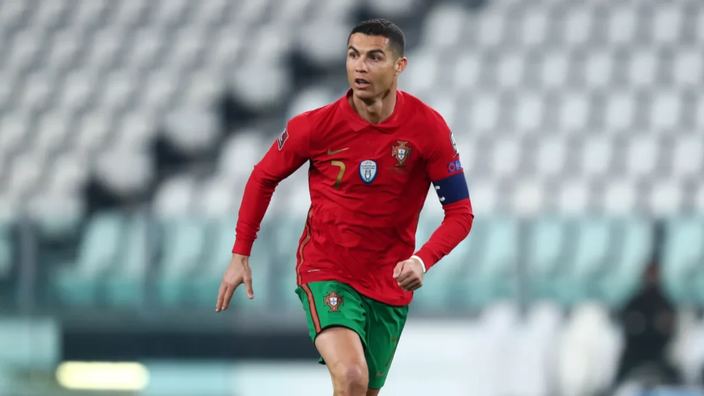 Ronaldo in action
