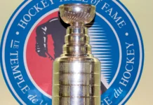 Hurricanes owner adds wife and five children to Stanley Cup The Stanley Cup trophy on display