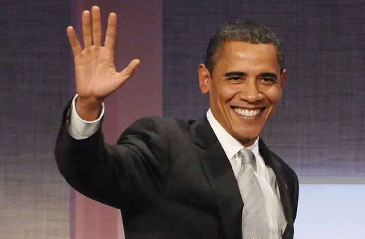 us president barack obama at a public appearance for 2009
