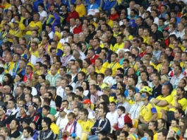 The cost of attending the World Cup final has reached another level Fans watching a FIFA World Cup match