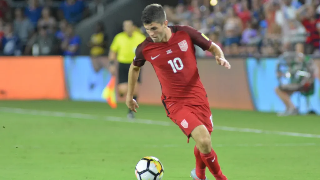 Pulisic in action