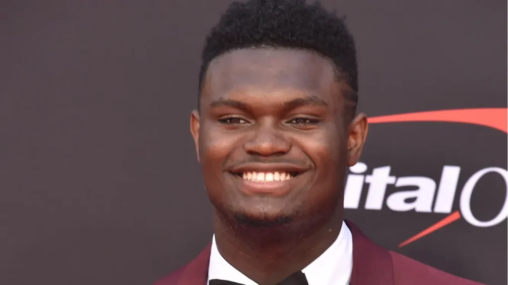 Zion Williamson at an event