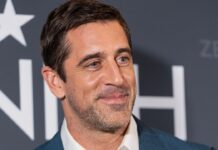 Aaron Rodgers at an event