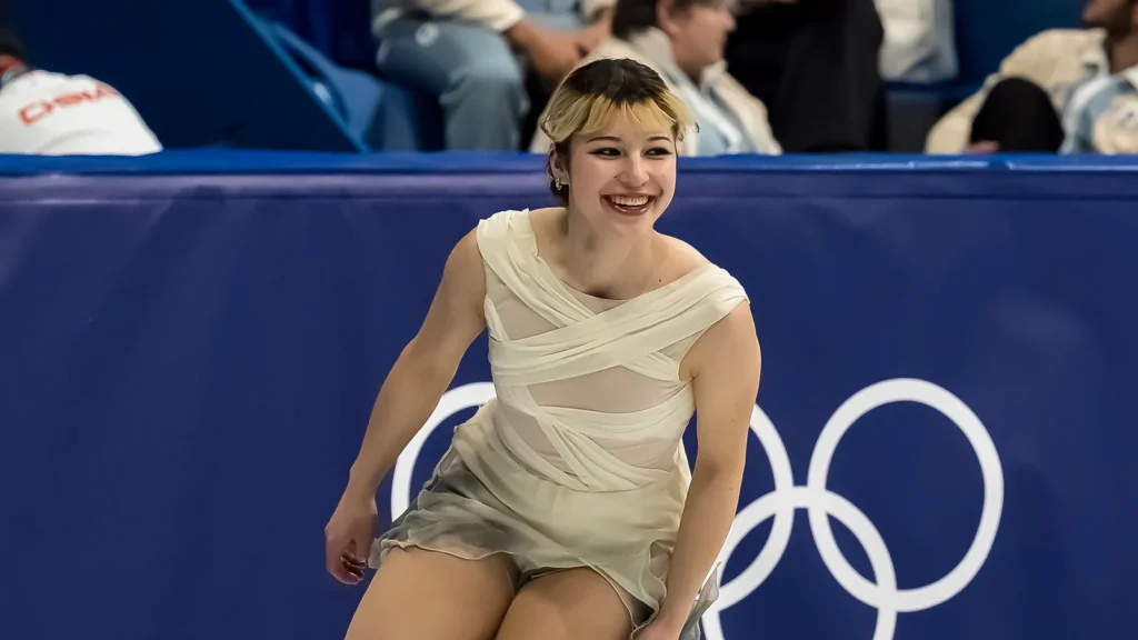 alysa liu 24 of the united states perfoms during the