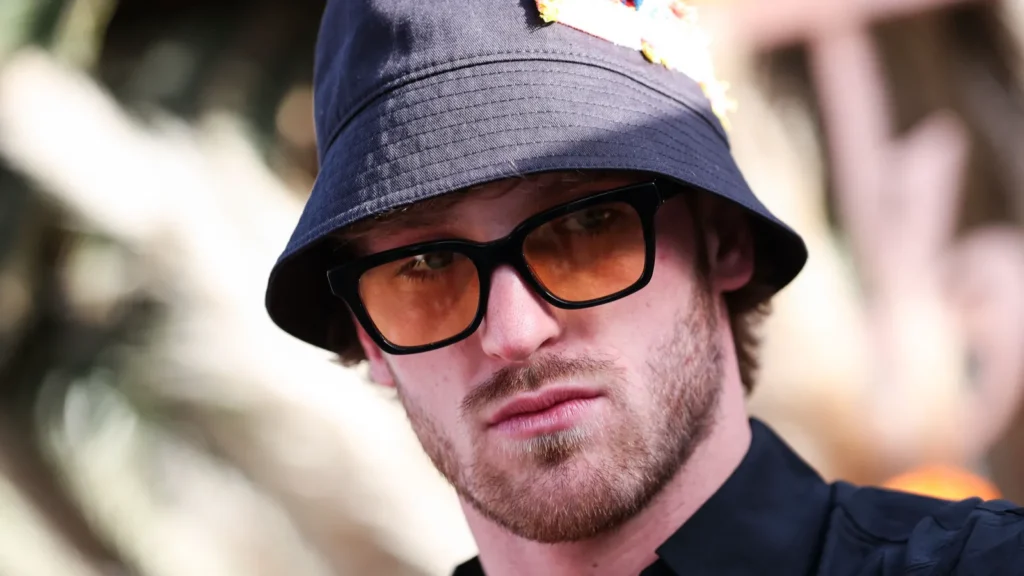 american youtuber logan paul attends revolve x the hwood group