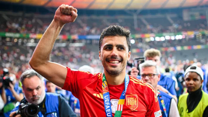 berlin germany 14 july 2024 rodri the football match berlin germany 14 july 2024 rodri the football match