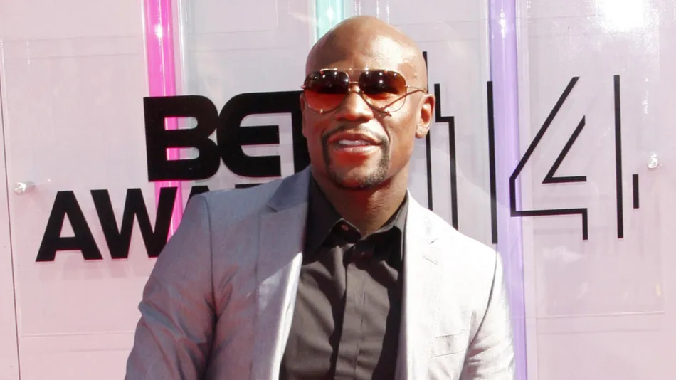 Boxer Floyd Mayweather Jr at an event