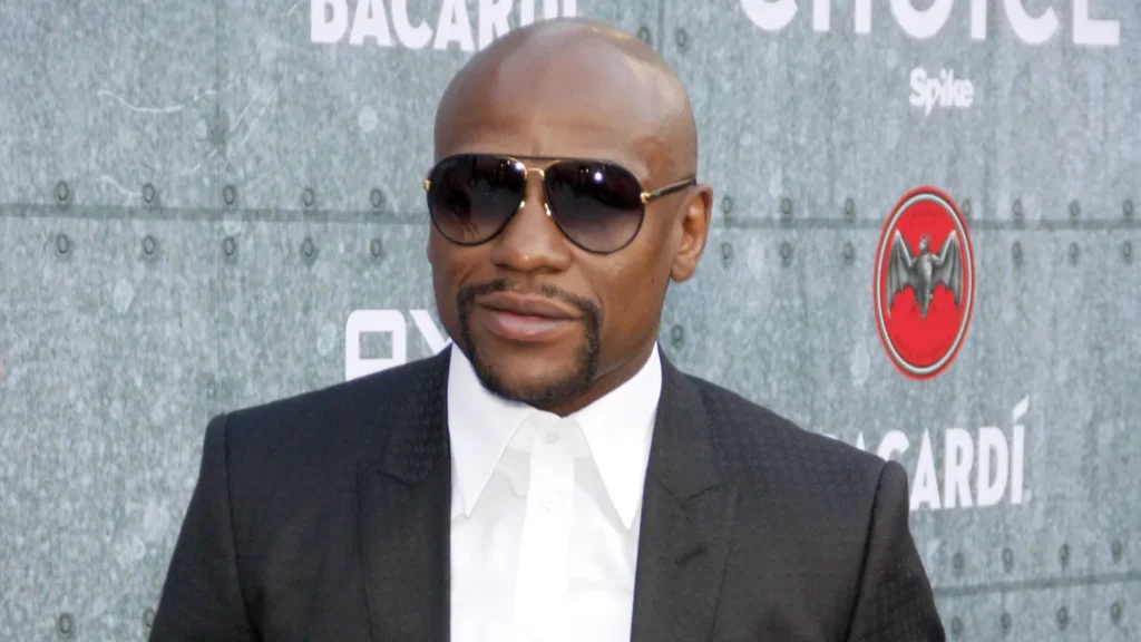 Boxer Floyd Mayweather Jr