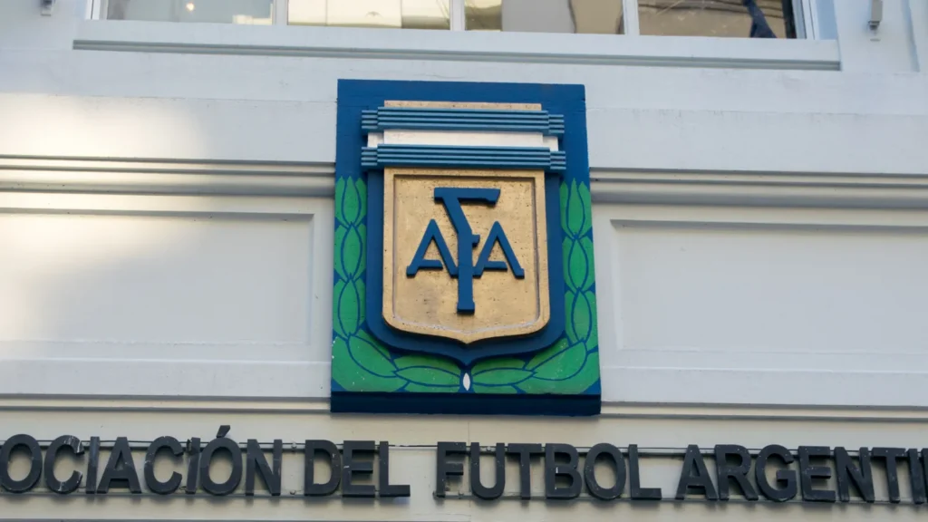 Emblem of the Asociación del Fútbol Argentino (AFA)