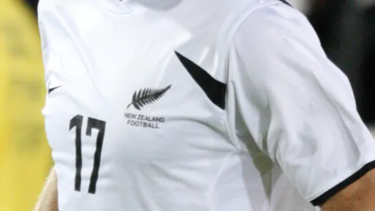 Focus shot of Newzealand team logo