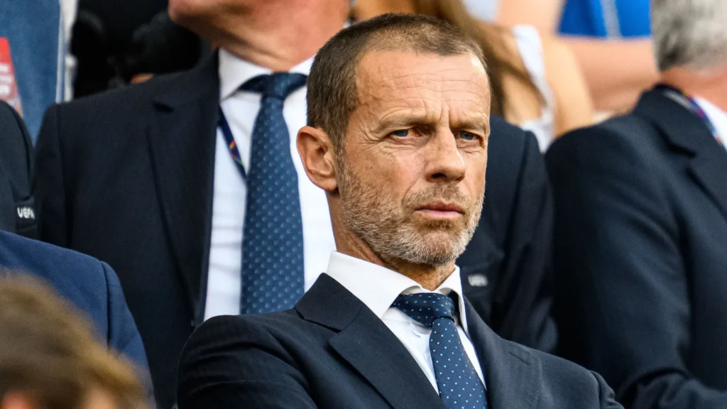 cologne germany  25 june 2024 aleksander ceferin the football