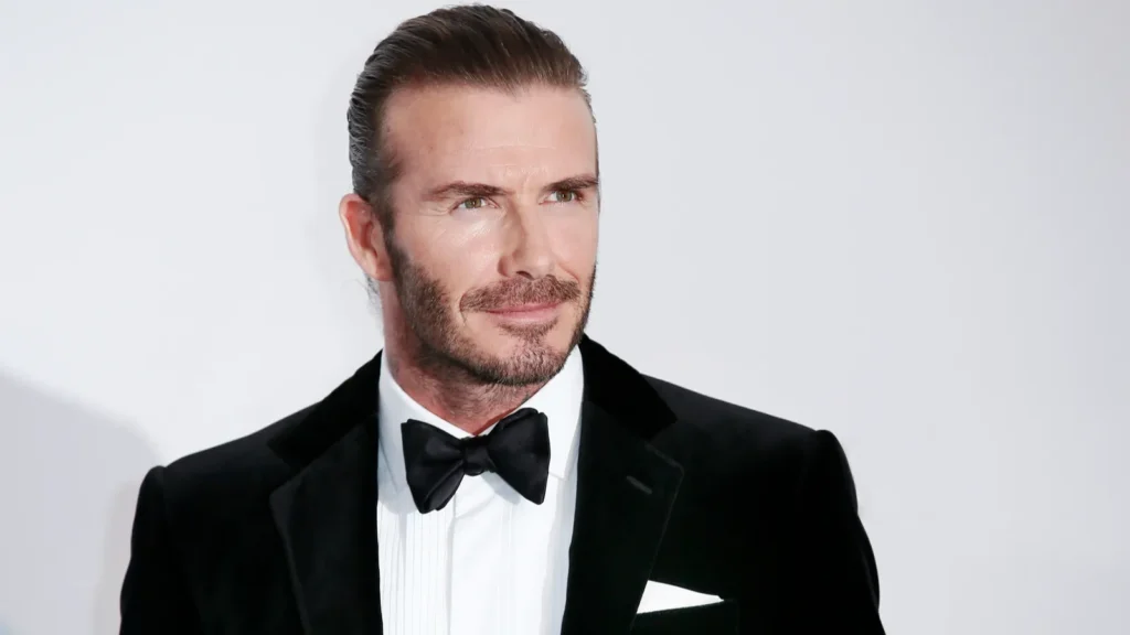 Football player David Beckham