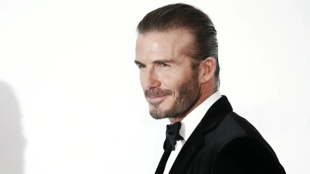 Football player David Beckham