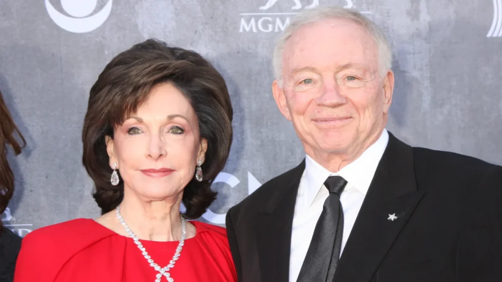 Dallas Cowboys owner Jerry Jones and his wife, Eugenia "Gene" Jones