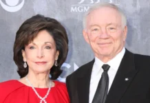 Dallas Cowboys owner Jerry Jones and his wife, Eugenia "Gene" Jones