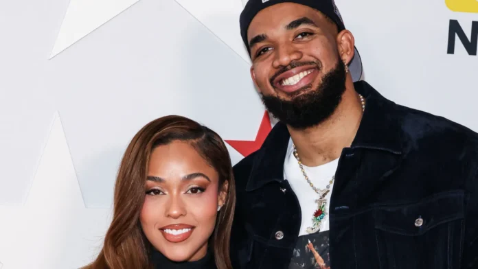 jordyn woods and fiance karlanthony towns arrive at the los Jordyn Woods and Karl Anthony Towns arrive at an event