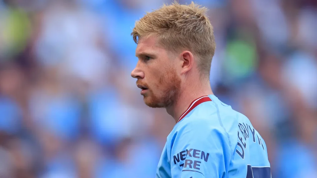 Kevin De Bruyne in action