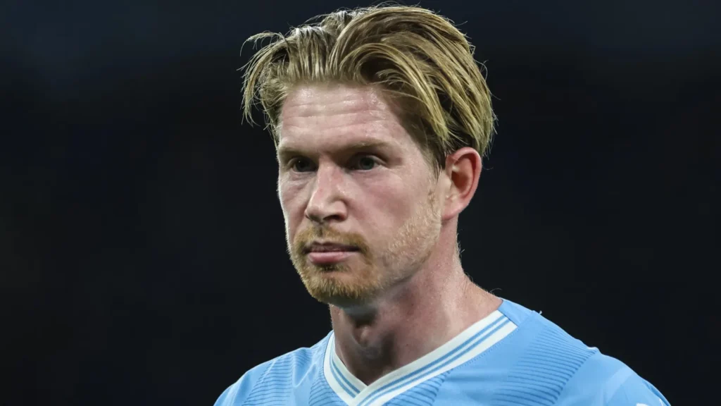 kevin de bruyne of manchester city during the premier league