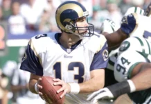 Kurt Warner in action