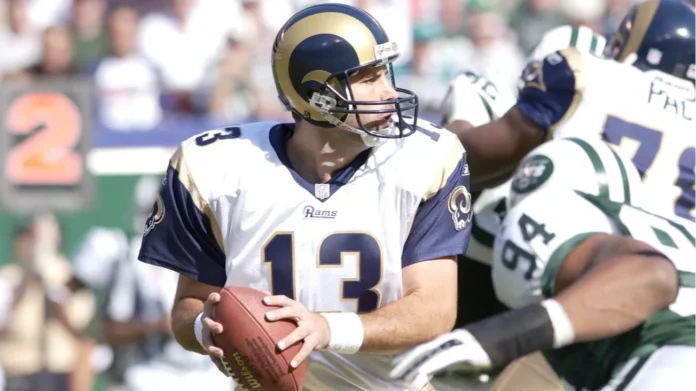 Kurt Warner in action