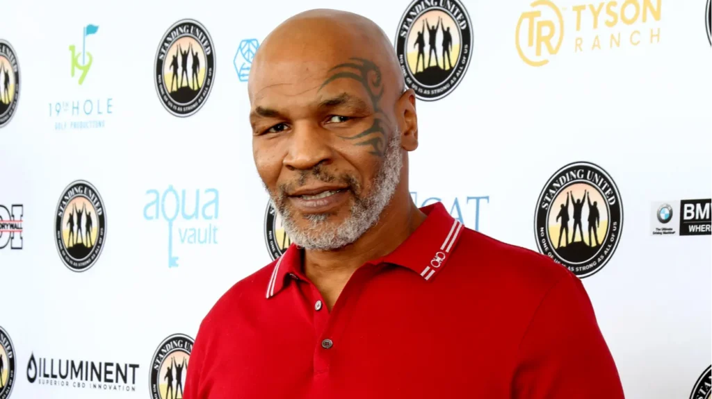 Mike Tyson at an event