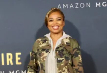 Jemele Hill smiling in Los Angeles USA