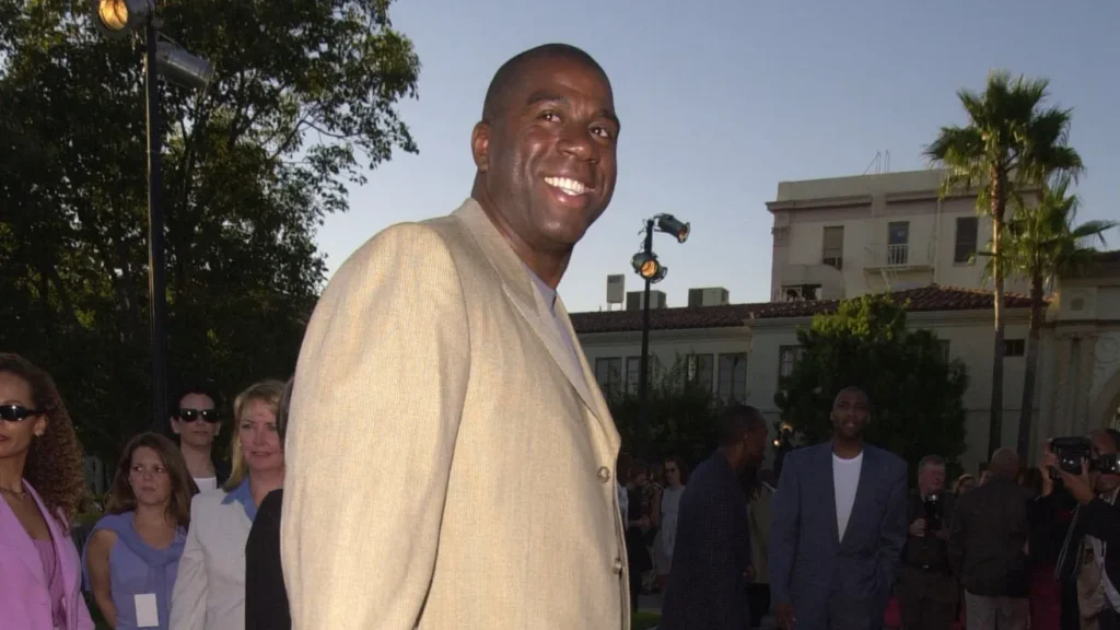 Magic Johnson at an event