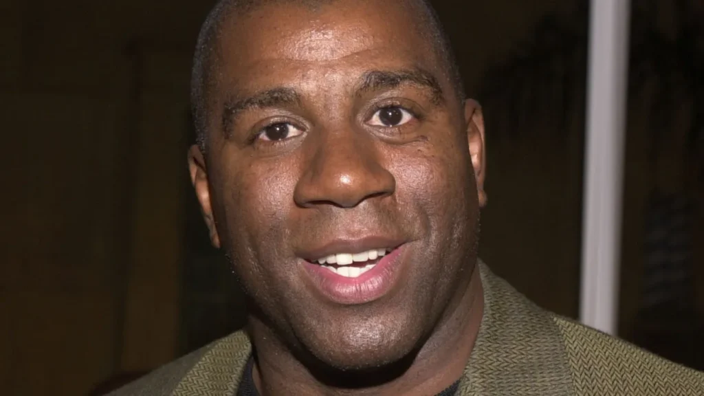 Magic Johnson at an event