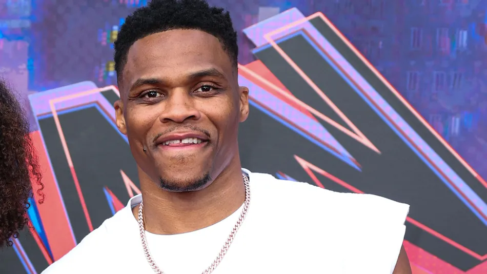 nina earl noah russell westbrook and russell westbrook arrive at