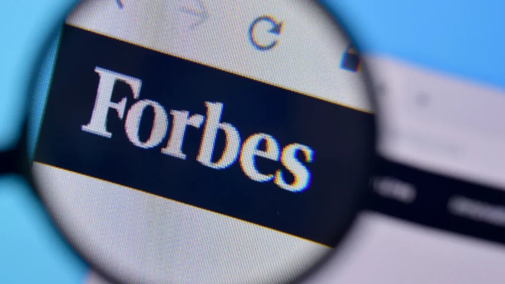 Forbes, a leading American business magazine and global media company