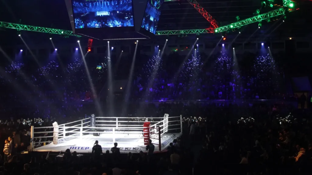 palace of sports in kyiv during