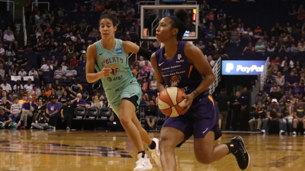 New York Liberty player in action