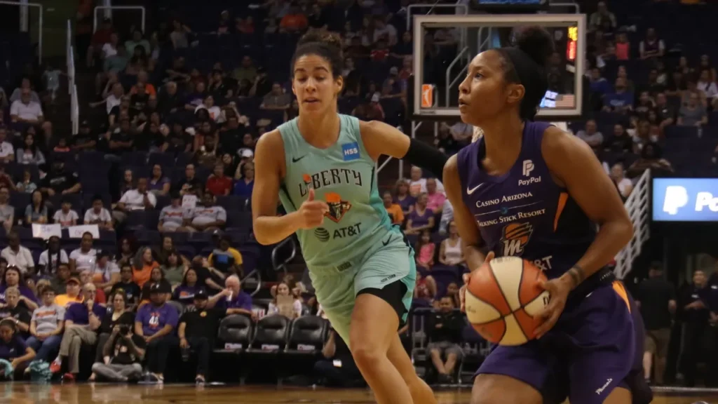 New York Liberty player in action