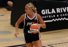 Sophie Cunningham in action